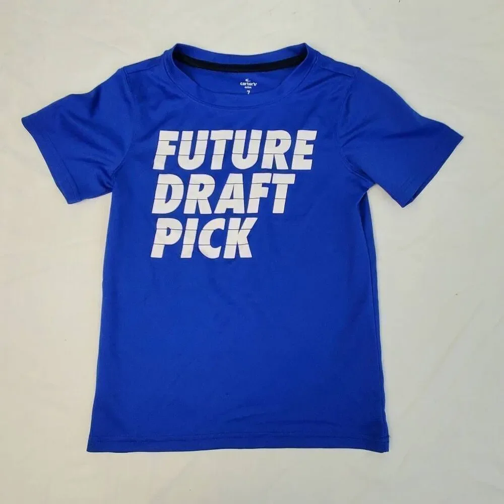 Carters Boys Size 7 Blue T-Shirt
